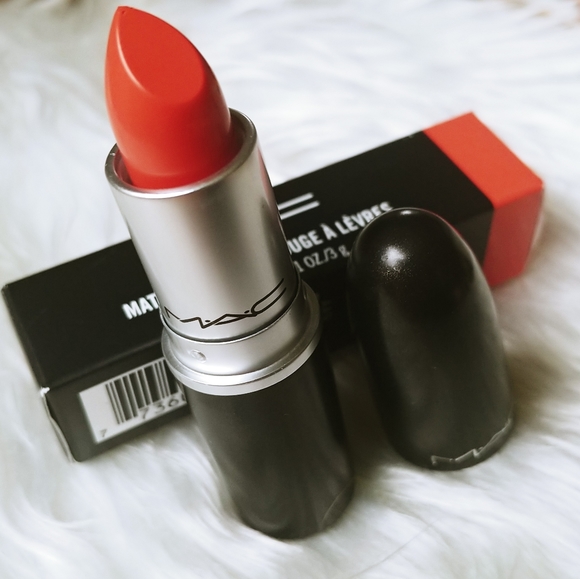 NEW IN BOX 628 Tropic Tonic coral MAC Matte Lipstick Full Size - Picture 15 of 16